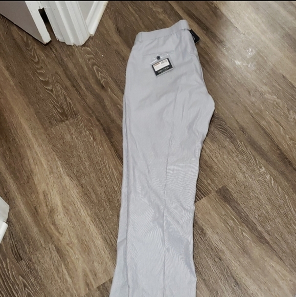 Nautical Men's Flat Front Pants - Picture 3 of 3